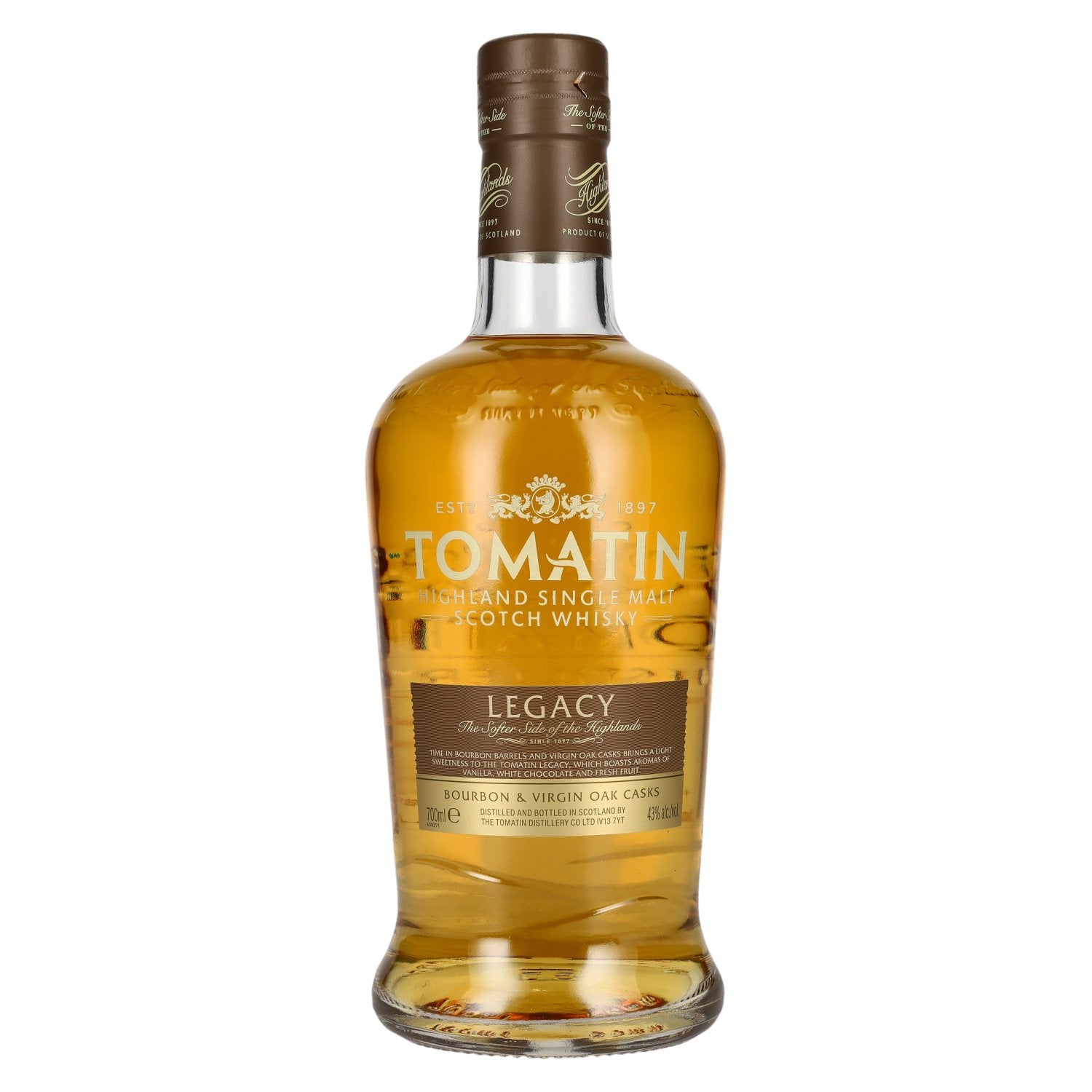 Tomatin Legacy Highland Single Malt Scotch Whisky 43% Vol. 0,7l