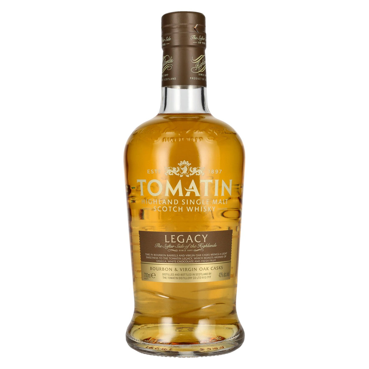 Tomatin Legacy Highland Single Malt Scotch Whisky 43 % vol. 0,7 l