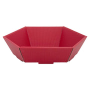 Hexagonal Gift Basket, RED, small, 27 x 29 x 10.5 cm