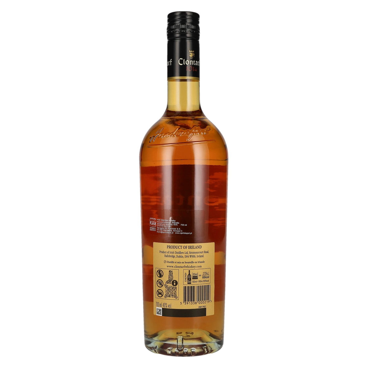 Clontarf 1014 CLASSIC BLEND Whisky irlandais 40 % vol. 0,7 l