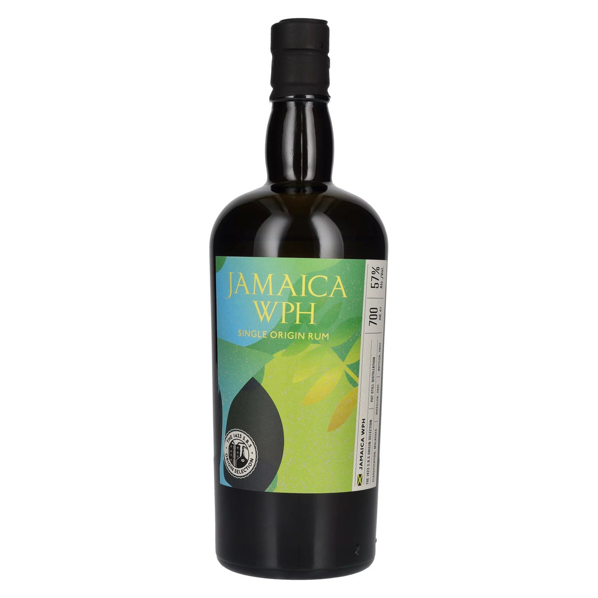 1423 S.B.S JAMAICA WPH Single Origin Rum 2021 57% vol. 0,7l