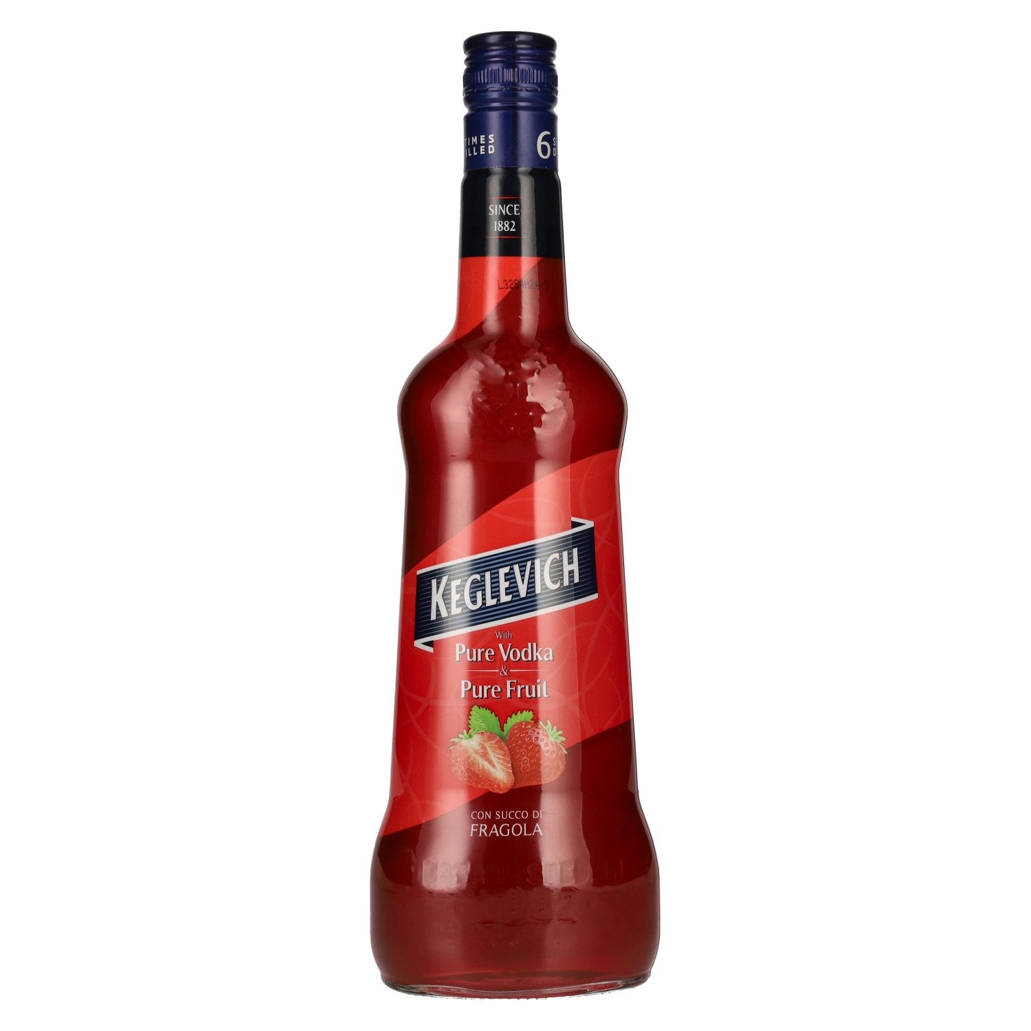 Keglevich Vodka &amp; Fruit FRAGOLA 18% Vol. 0,7l
