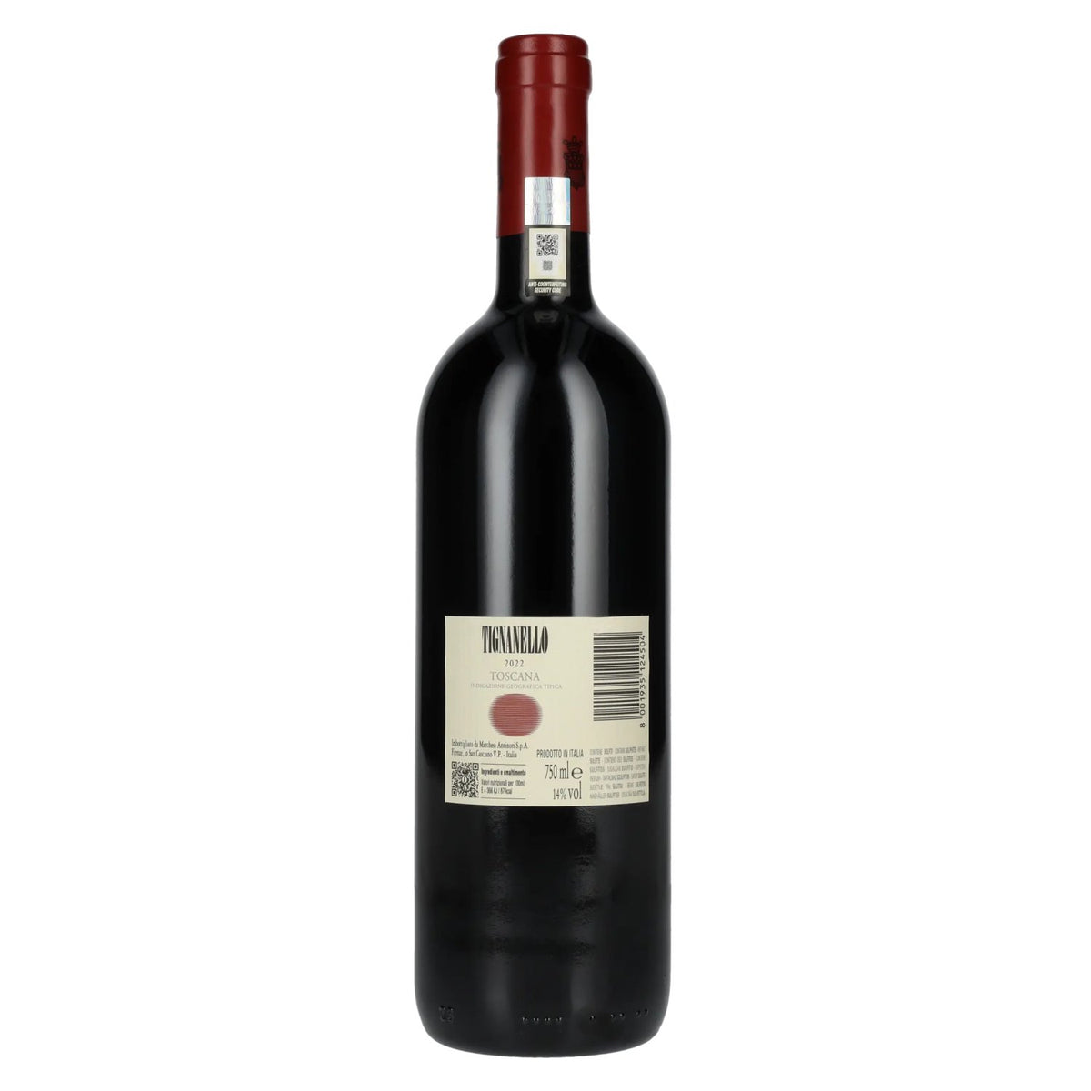 Marchesi Antinori Tignanello IGT 2022 14% vol. 0,75 l