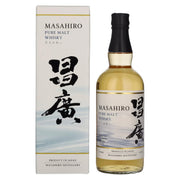 Masahiro Pure Malt Whisky 43% Vol. 0,7l in geschenkverpakking