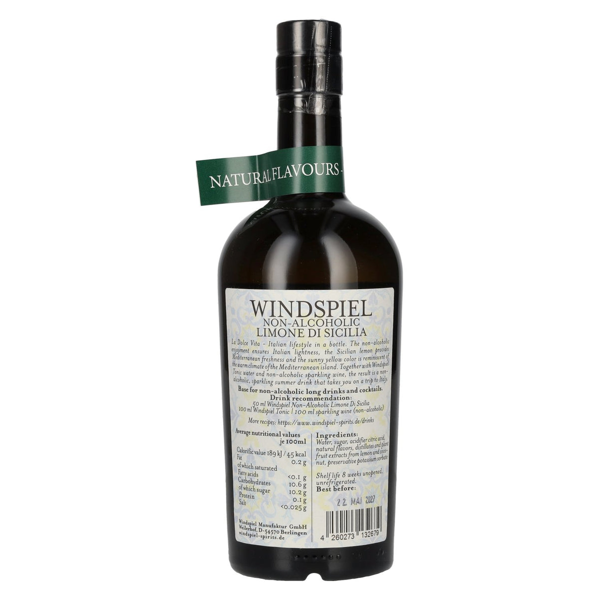 Windspiel Limone di Sicilia alcoholvrij 0,5 l