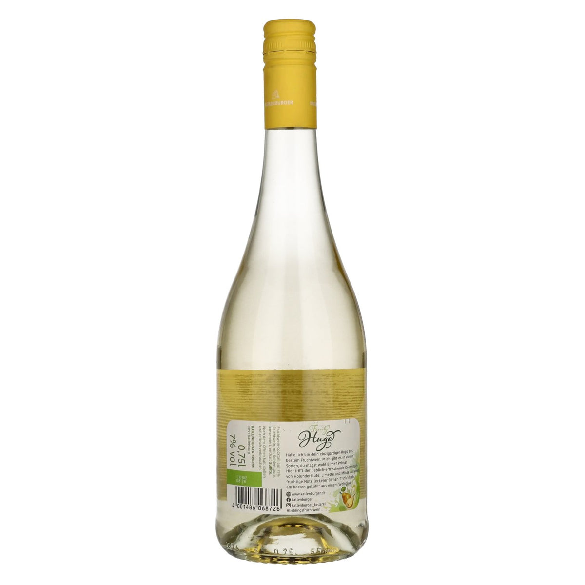 Katlenburger Fruity Hugo Pear 7% vol. 0,75 l
