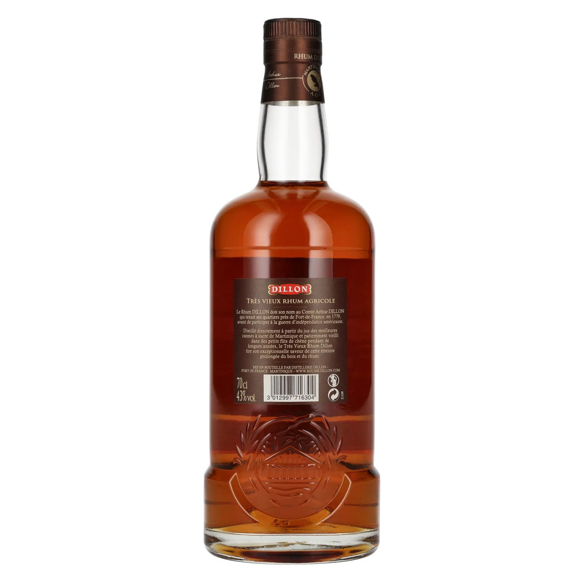 Dillon V.S.O.P. Très Vieux Rhum Agricole 43% vol. 0.7 l