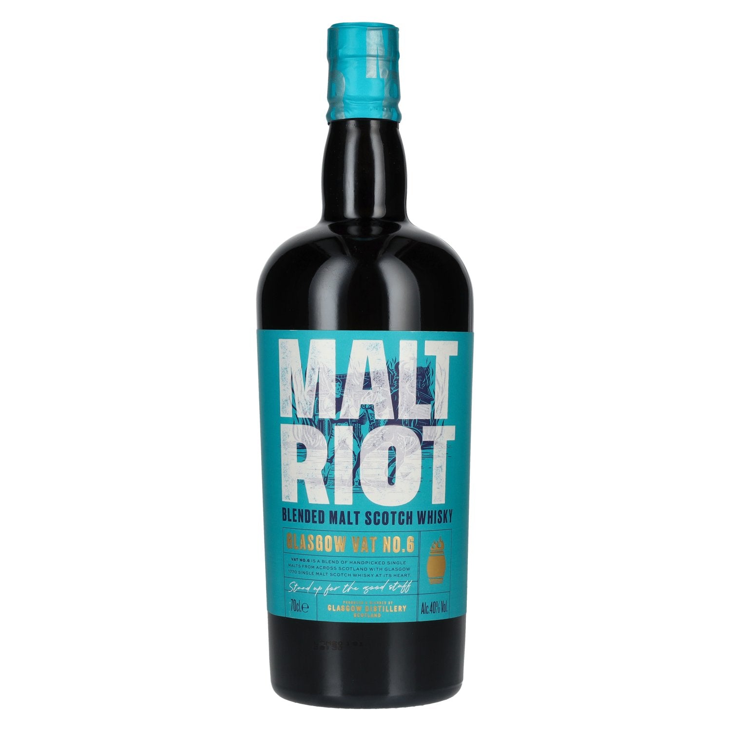 Glasgow MALT RIOT Blended Malt Scotch Whisky 40% vol. 0,7 l