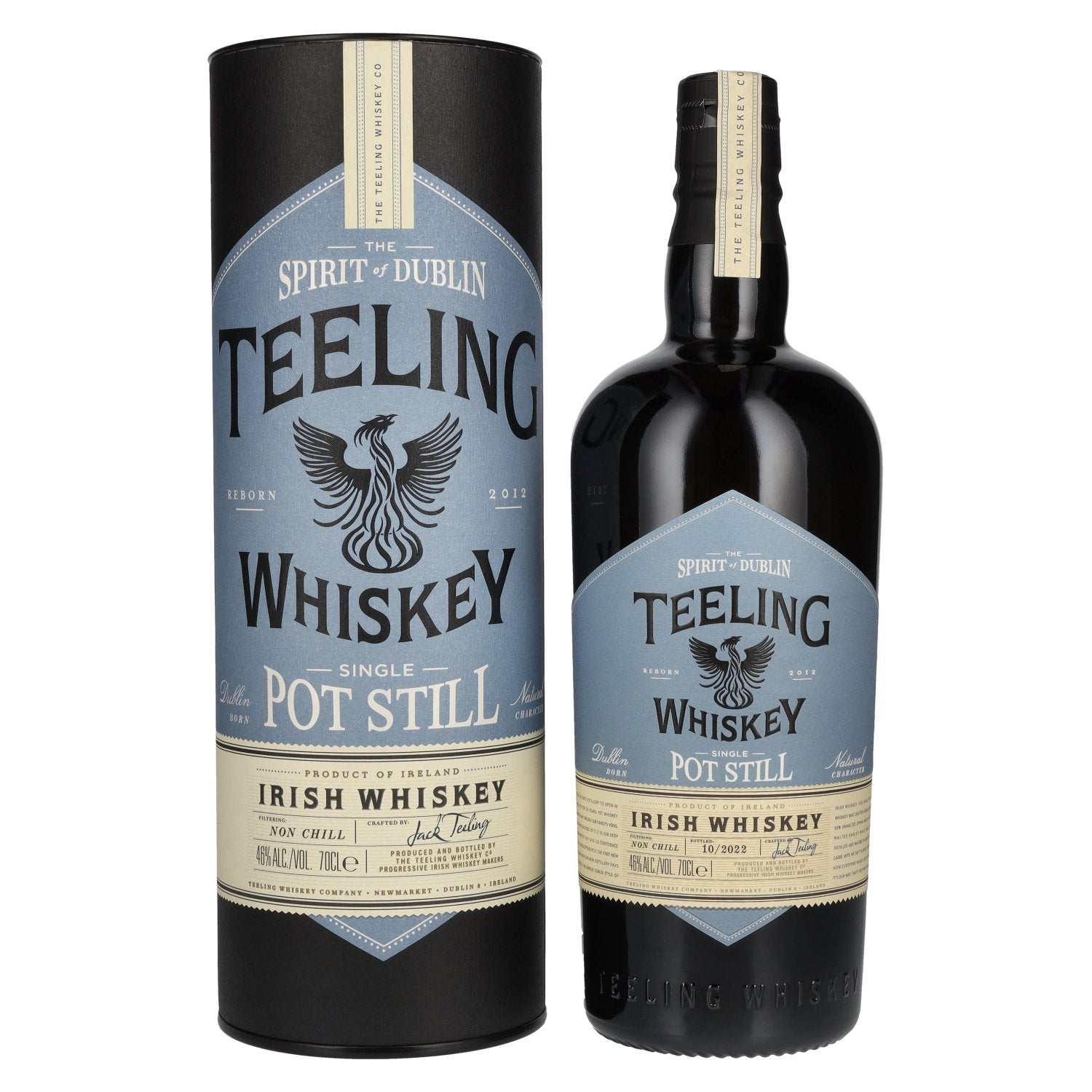 Teeling Whiskey Single Pot Still Irish Whiskey 46% Vol. 0,7l dans une boîte cadeau