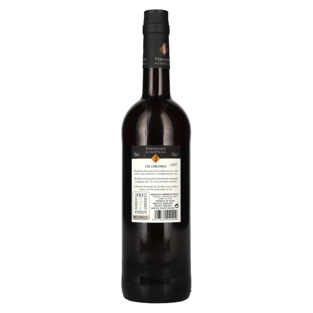 Fernando de Castilla Sherry Oloroso Classic Dry 18% vol. 0,75 l