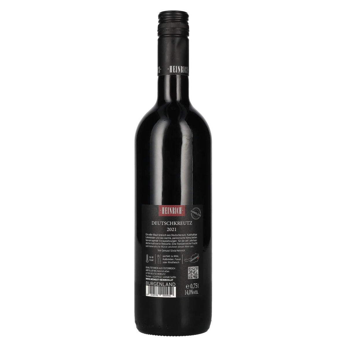 Heinrich Blaufränkisch Deutschkreutz DAC 2021 14 % vol. 0,75 l