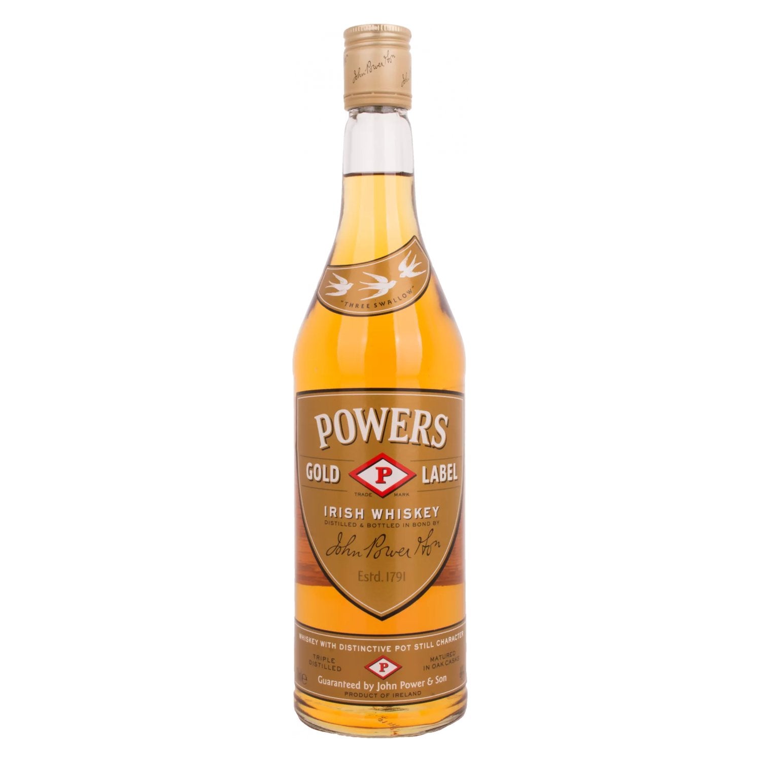 Powers Gold Label Irish Whiskey 40% Vol. 0,7l