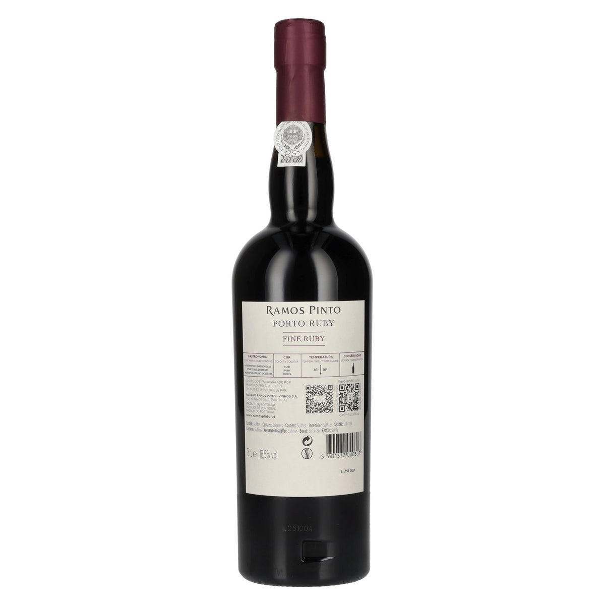 Ramos Pinto Fine Porto Ruby 18,5% Vol. 0,75l