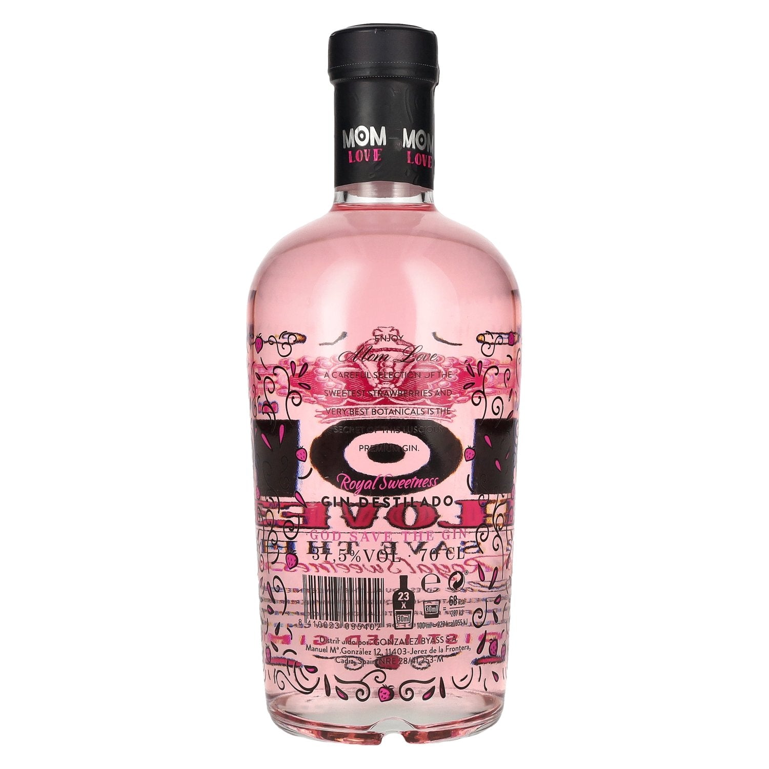 Mom LOVE God Save The Gin Gedistilleerde gin 37,5% vol. 0,7 l