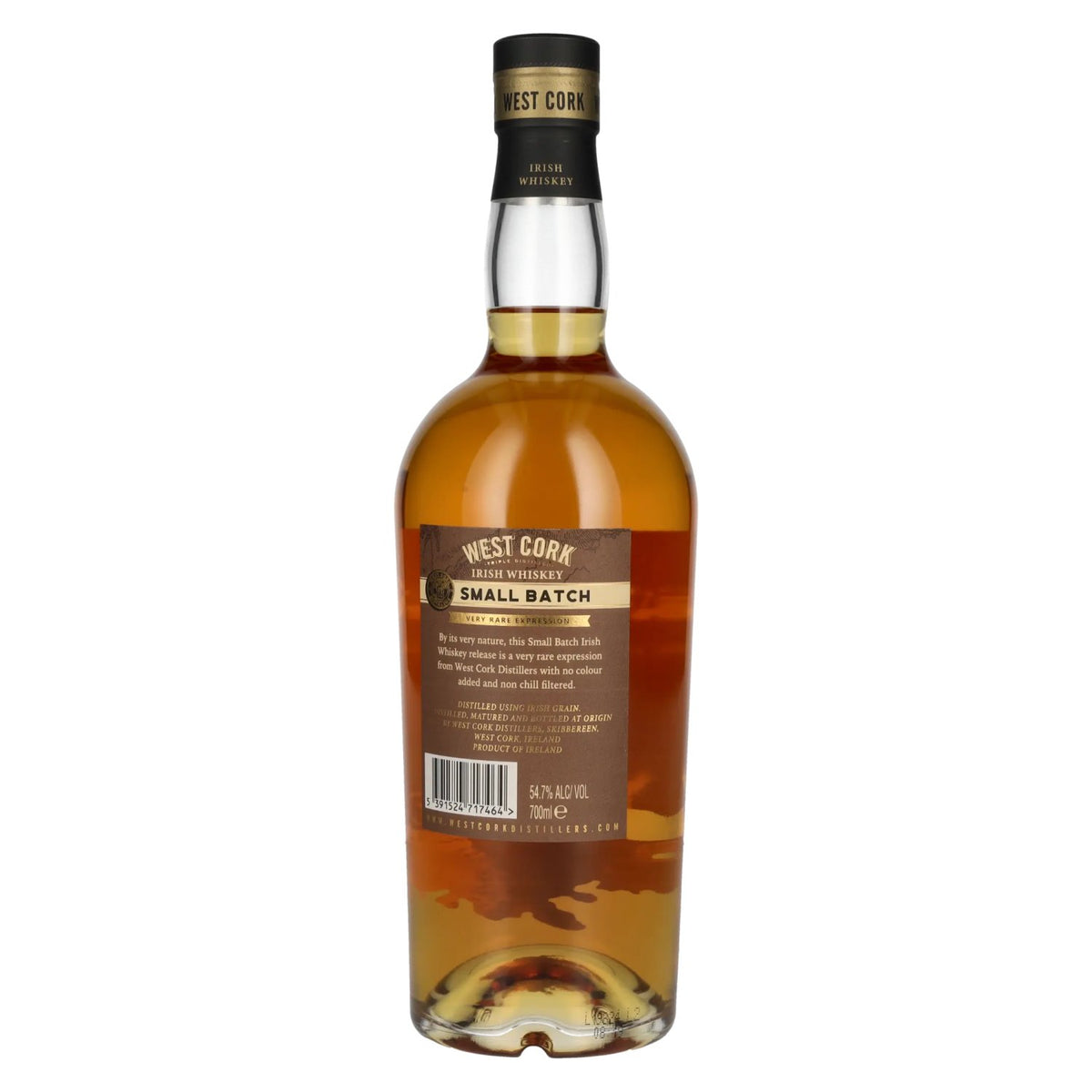 West Cork Irish Whiskey – Very Rare Expression, 54.7% ABV, 0.7 litres
