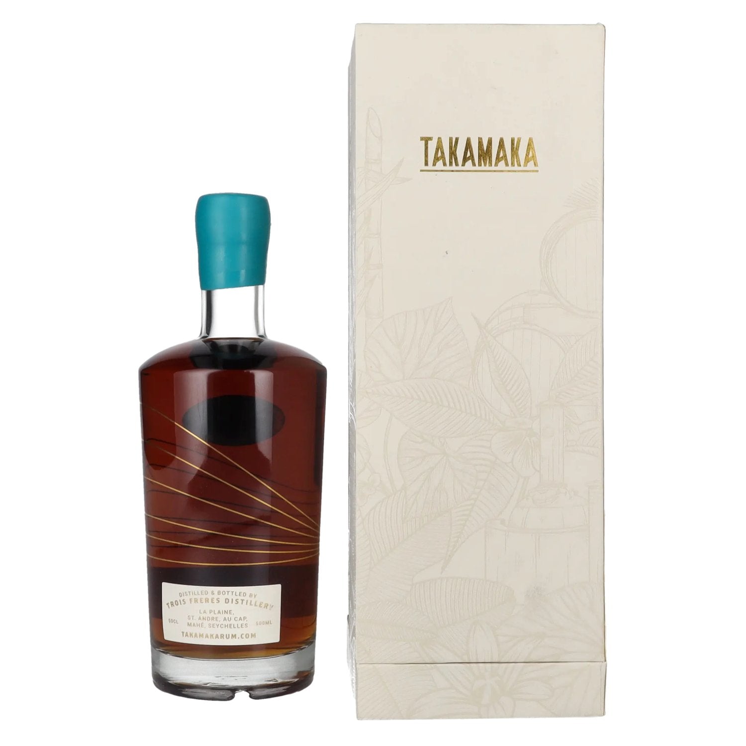 Takamaka LE CLOS EX PINEAU Rum 54,8% Vol. 0,5l in Geschenkbox