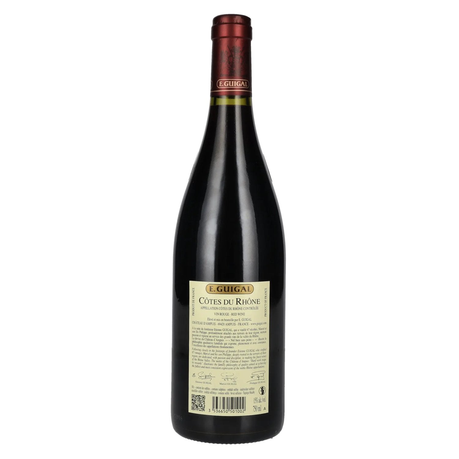 E. Guigal Côtes du Rhone AC 2020 15% Vol. 0,75l