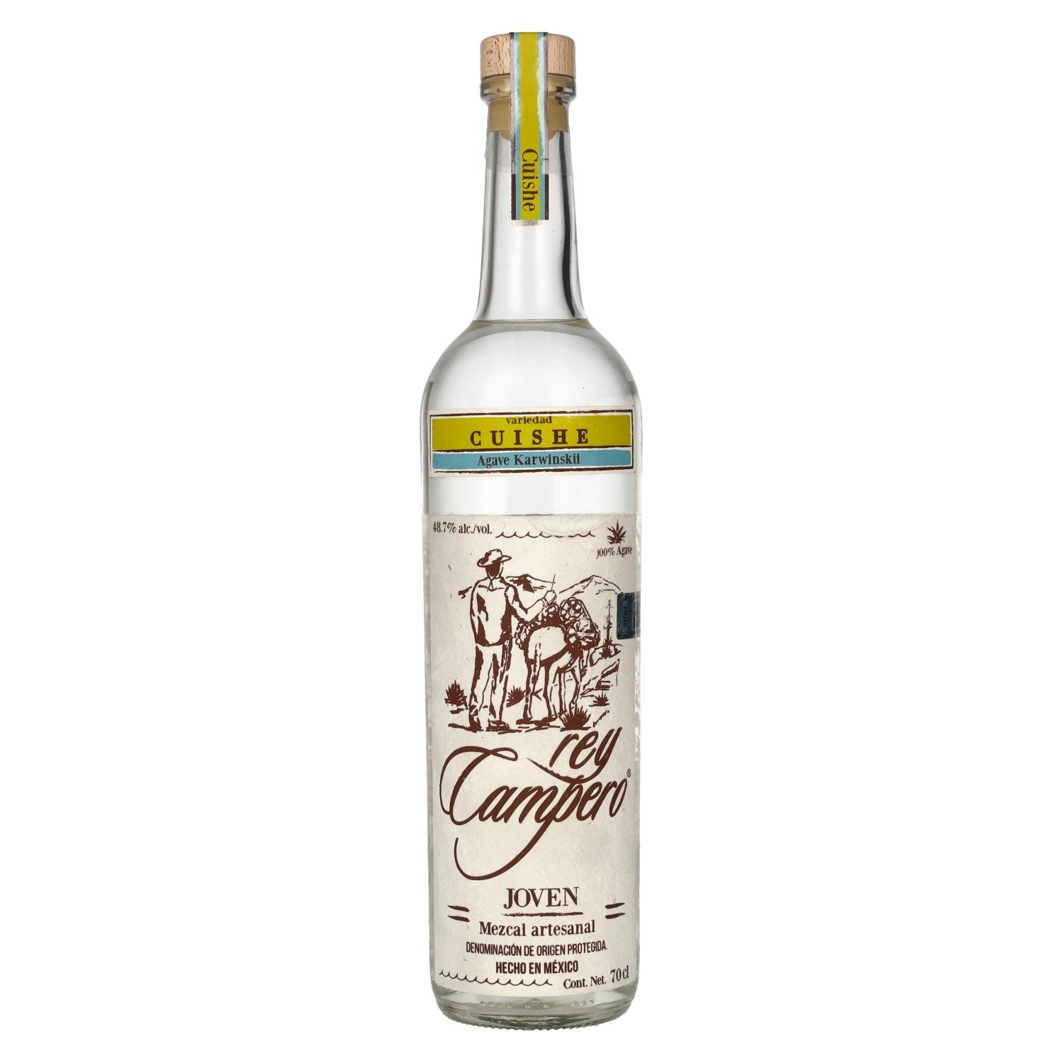 Rey Campero Mezcal CUISHE 48,7 % vol. 0,7 l