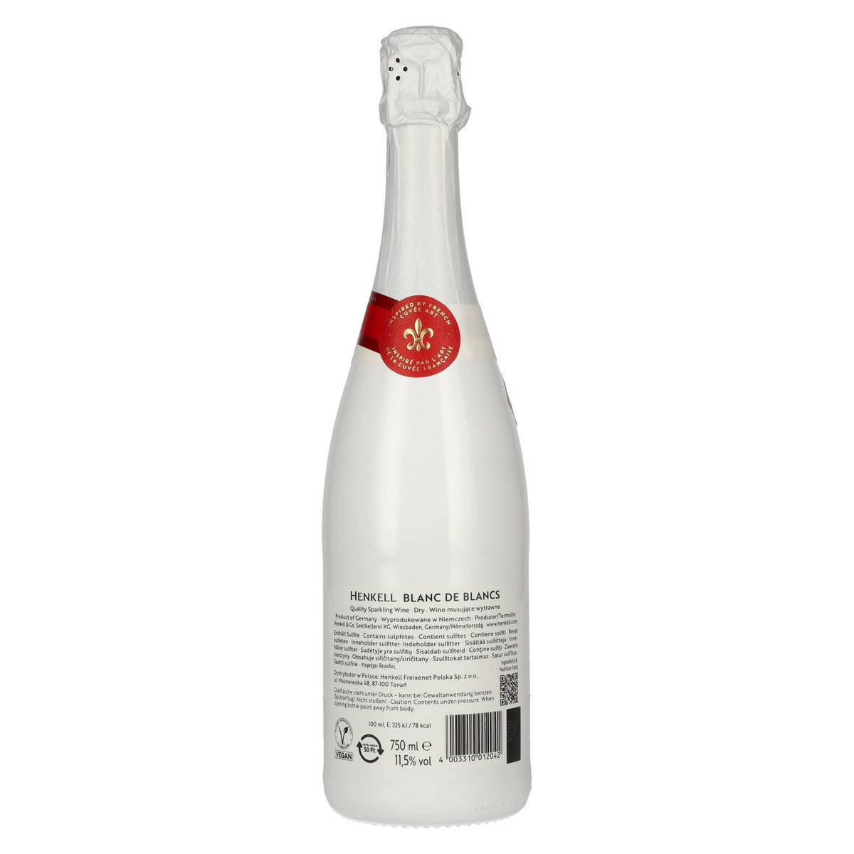 Henkell Blanc de Blancs Dry-Sec 11.5% vol. 0.75 l