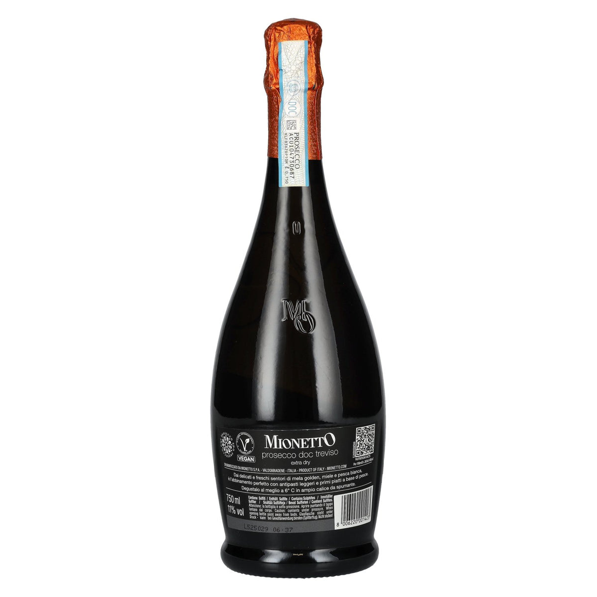 Mionetto Prosecco Treviso Brut DOC 11% ABV 3 litres