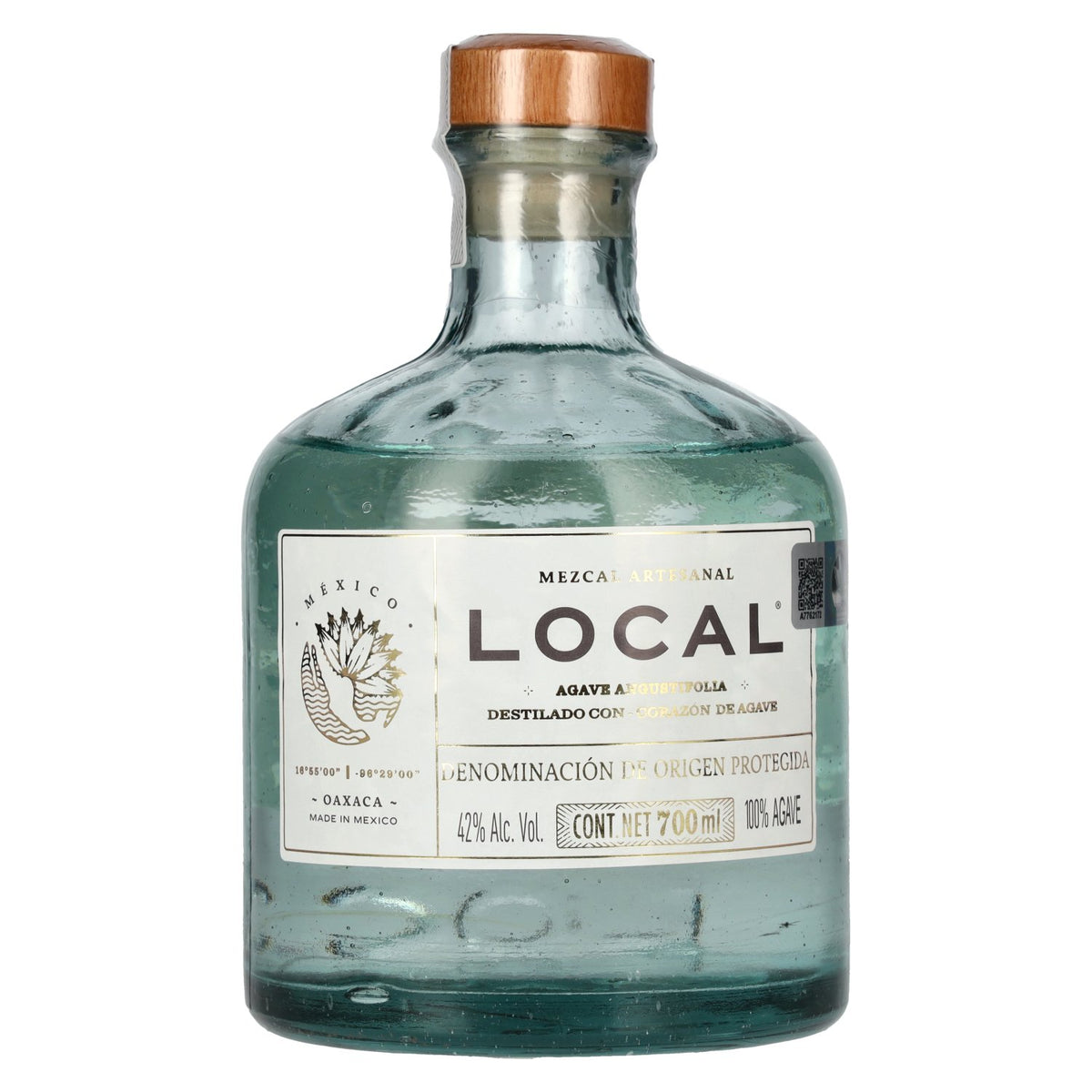 Local Artisanal Mezcal DOP 42% ABV 0.7l
