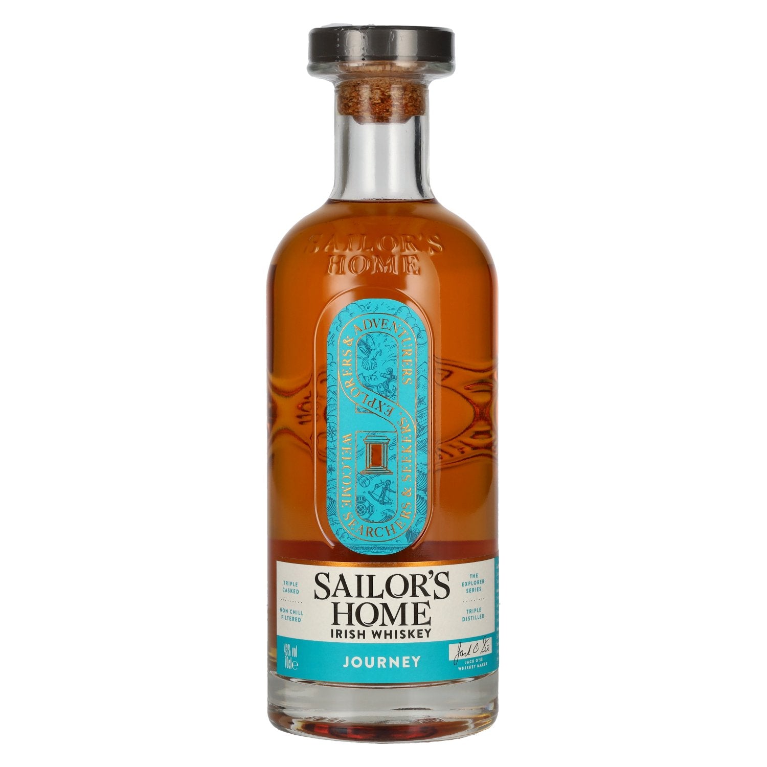 Sailor's Home JOURNEY Irish Whiskey 43% ABV 0.7l