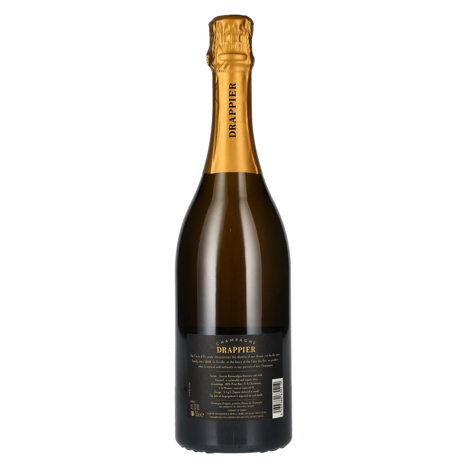 Champagne Drappier Carte d'Or Brut 12% Vol. 0,75l