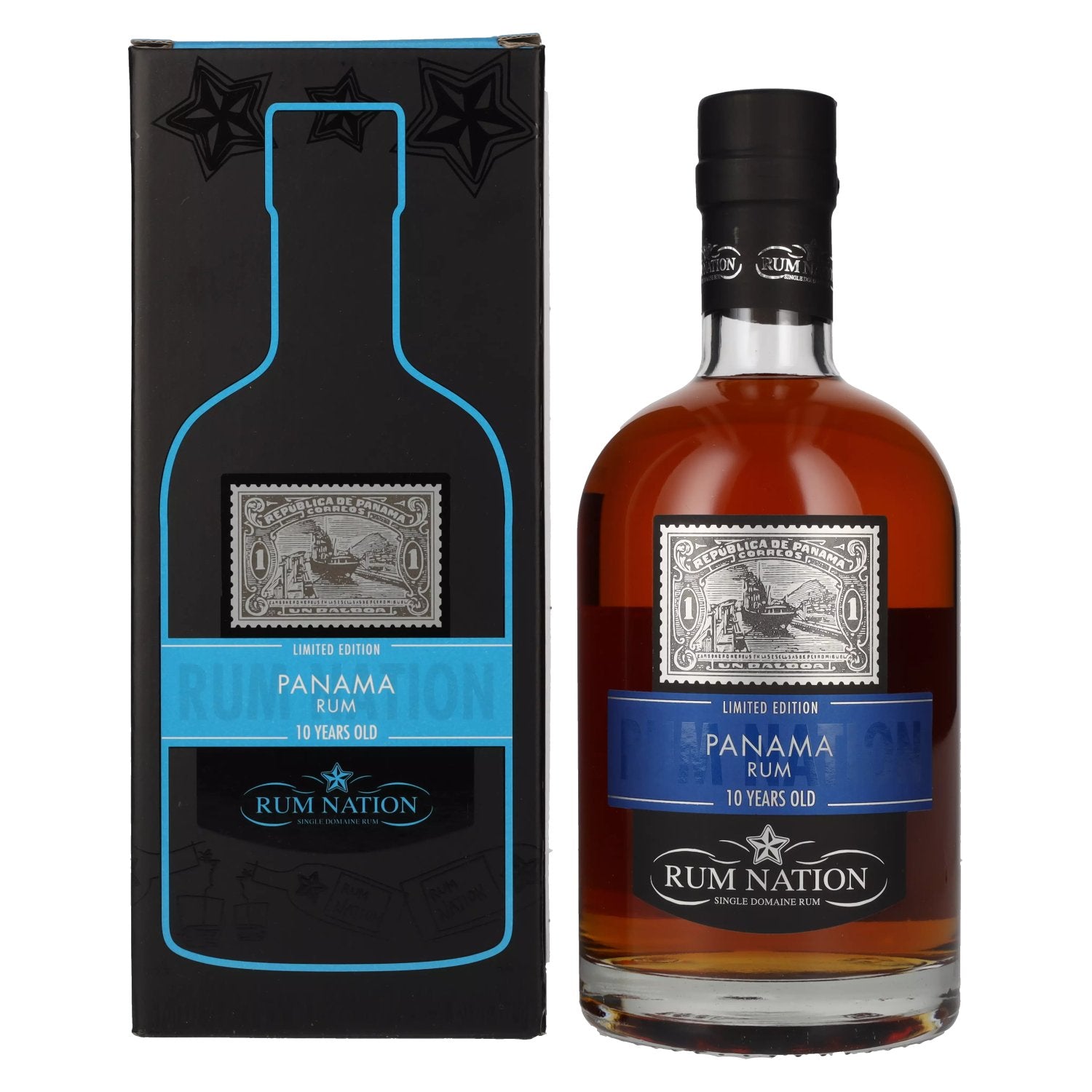 Rum Nation Panama 10 Years Old Limited Edition 40% Vol. 0,7l en boîte cadeau