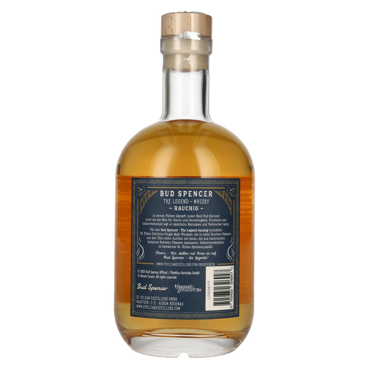 Bud Spencer THE LEGEND Single Malt FUMÉ 49 % vol. 0,7 l