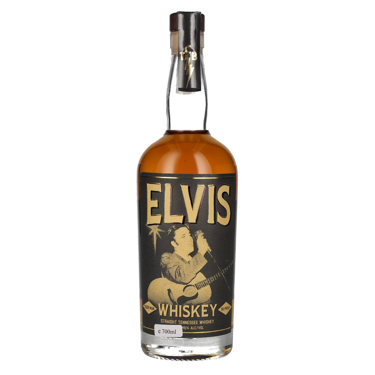Elvis TIGER MAN Straight Tennessee Whiskey 45% vol. 0,7 l