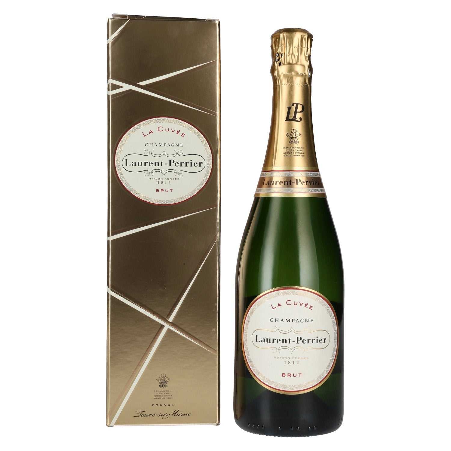Laurent Perrier Champagne LA CUVÉE Brut 12% Vol. 0,75l en coffret cadeau