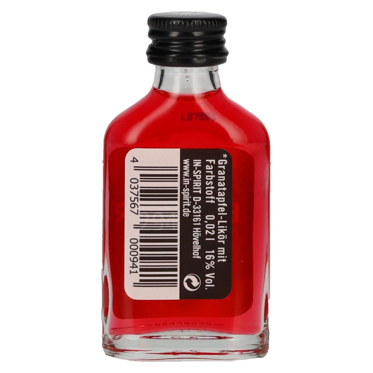 Bumsbar The Party Shot Pomegranate Liqueur 16% Vol. 0,02l