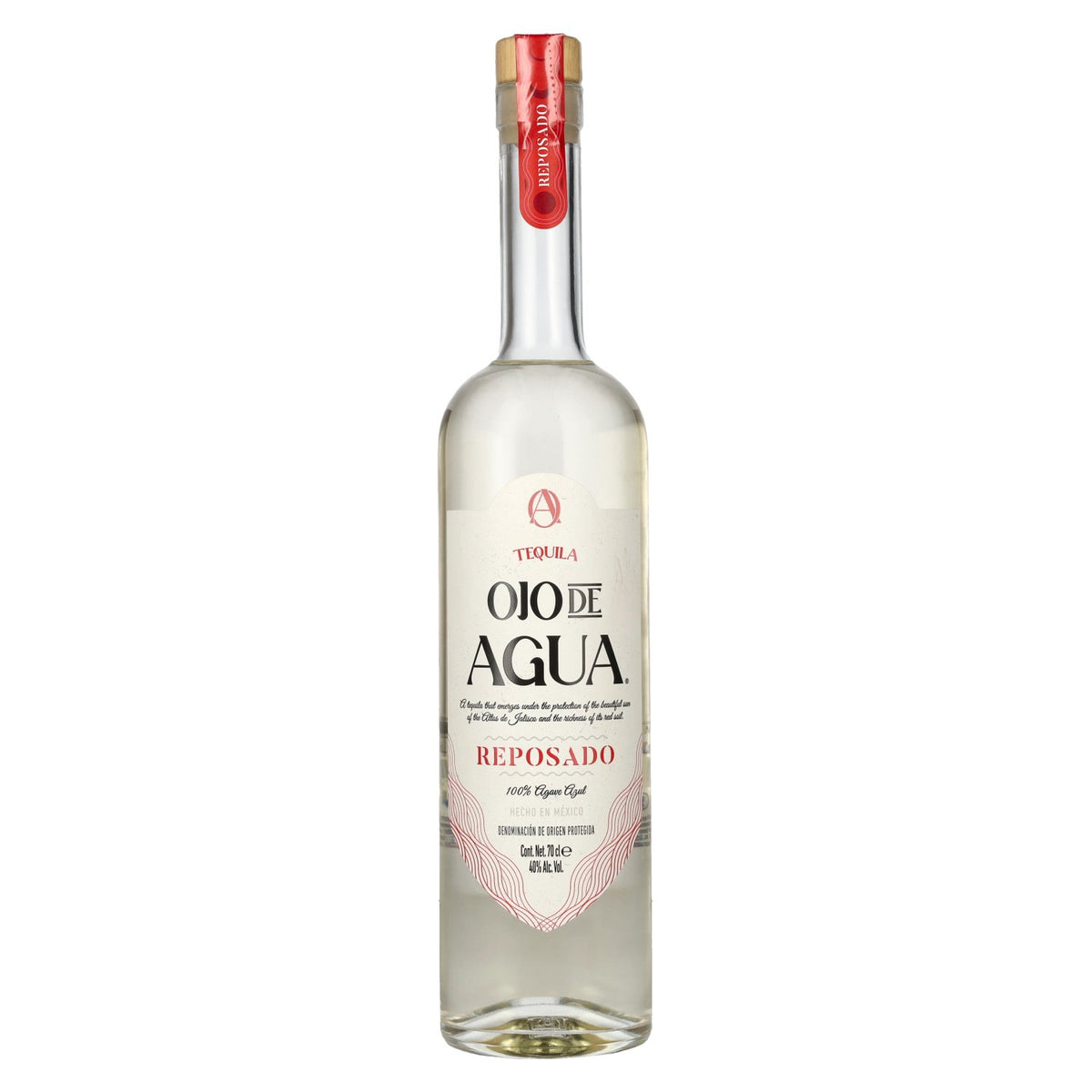 Ojo de Agua Reposado Tequila 100% Agave Azul 40% Vol. 0,7l