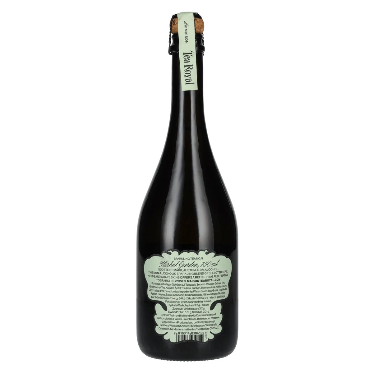 La Maison Tea Royal HERBAL GARDEN Sparkling Tea No. 9 0.0% alcohol 0,75l