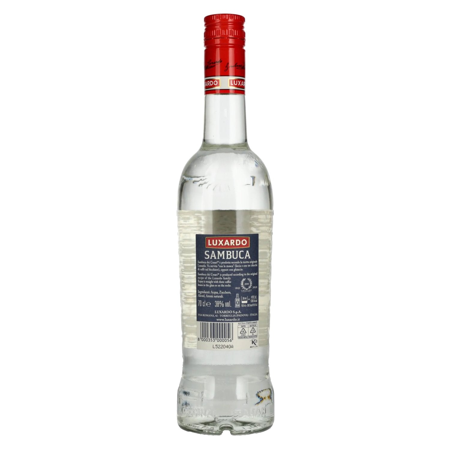 Luxardo Sambuca dei Cesari 38% Vol. 0,7l