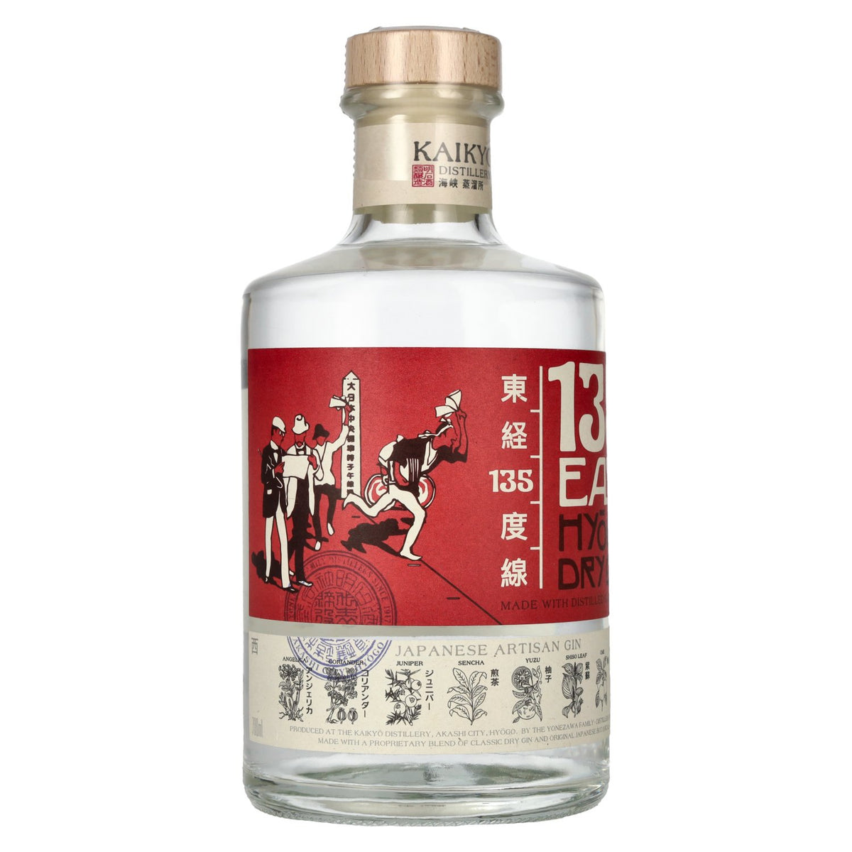 135° East Hyōgo Dry Gin 42% vol. 0.7l