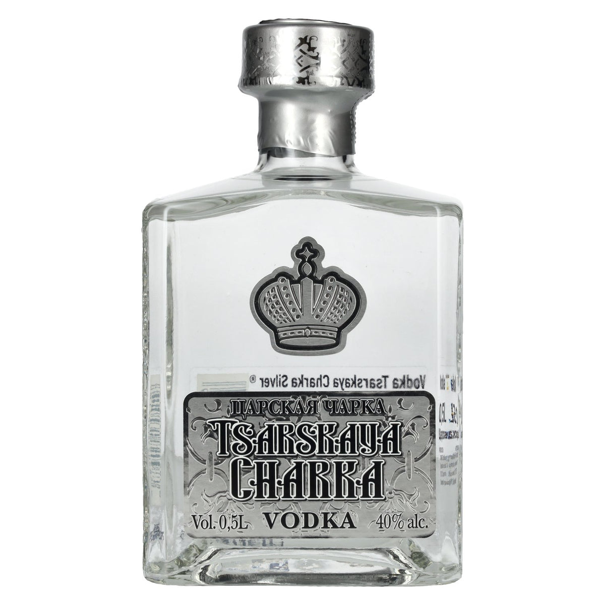 Tsarskaya Charka Vodka SILVER 40 % vol. 0,5 l