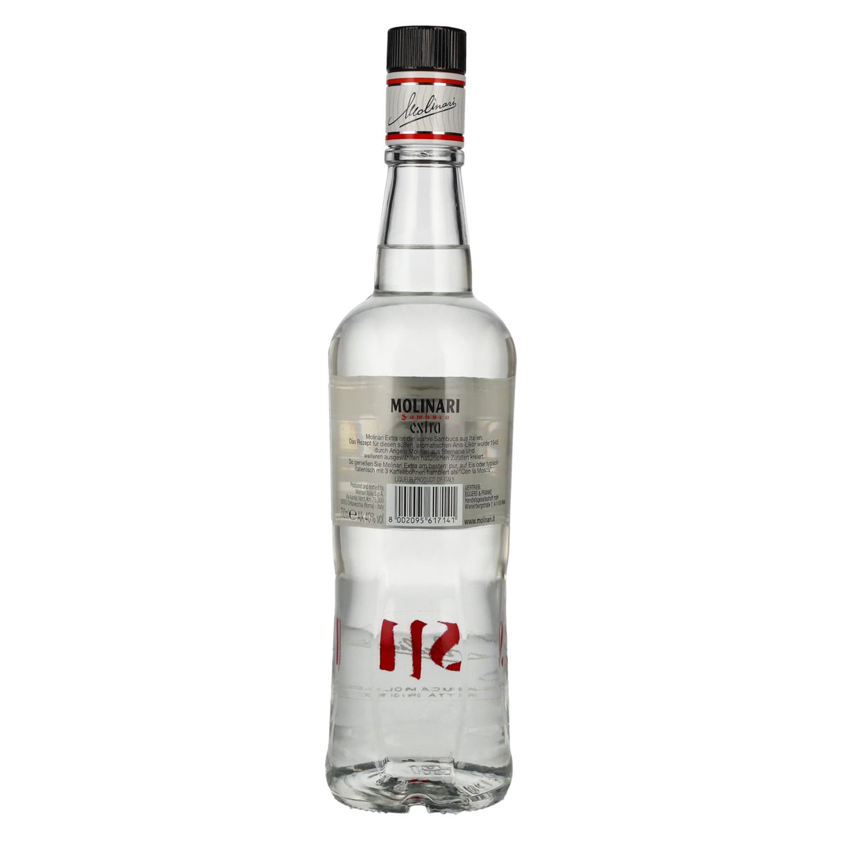 Molinari Sambuca Extra 40% ABV 0.7l