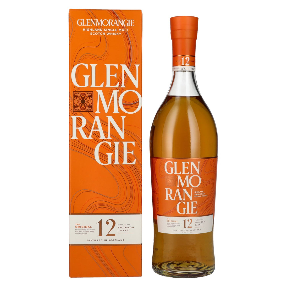 Glenmorangie THE ORIGINAL 12 Years Old Highland Single Malt 40% vol. 0,7 l in geschenkverpakking