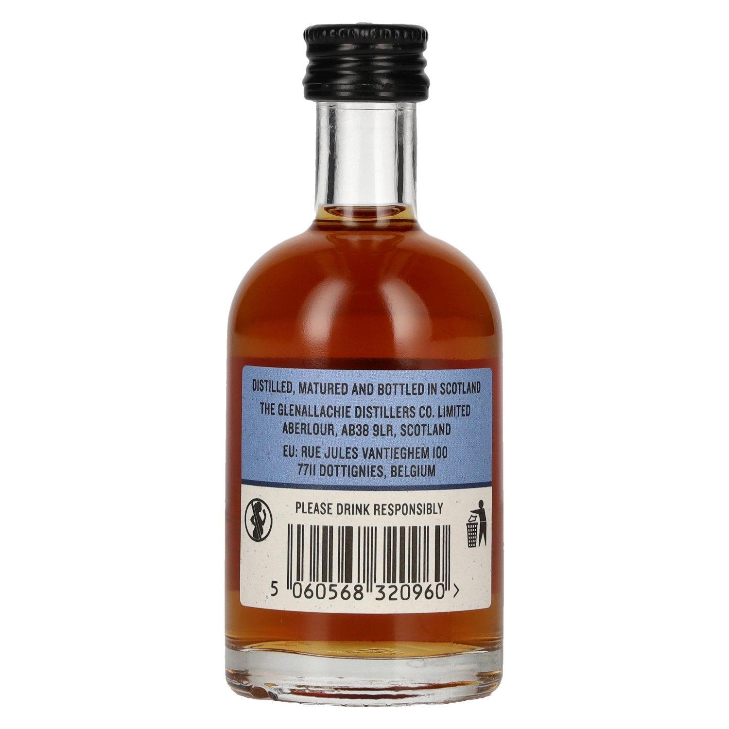 The GlenAllachie 15 Years Old Speyside Single Malt 46% Vol. 0,05l