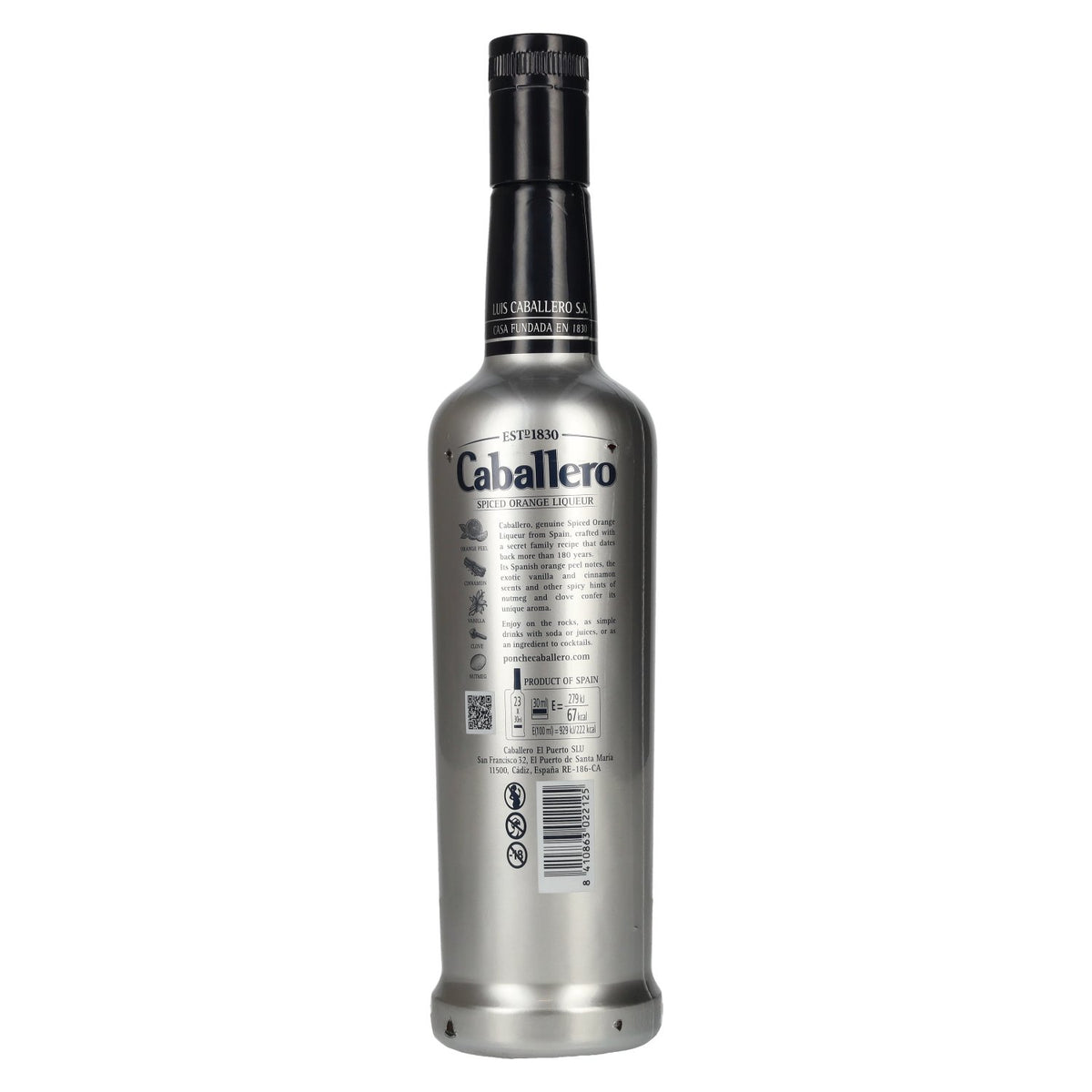 Caballero Spiced Orange Liqueur 25% Vol. 0,7l