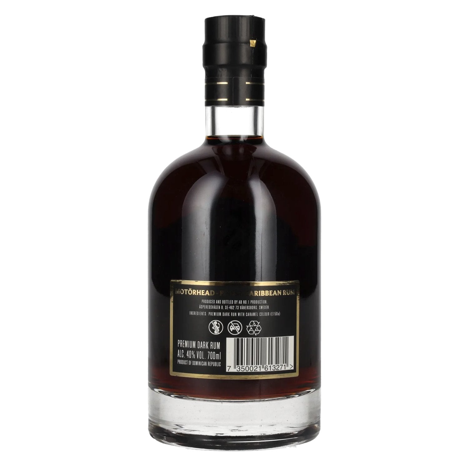 Motörhead Fijnste Caribische Rum 40% Vol. 0,7l