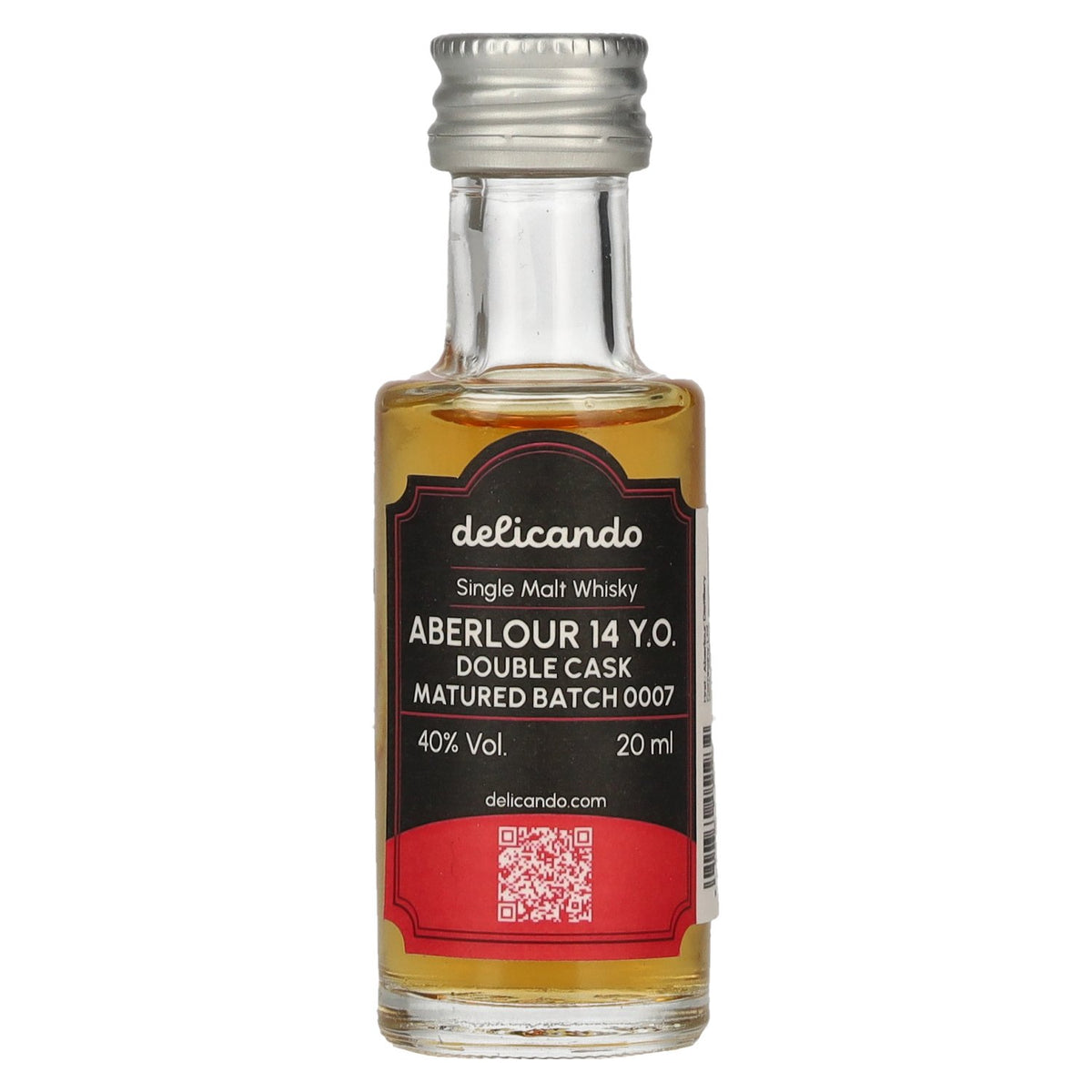 Aberlour 14 Years Old DOUBLE CASK MATURED Batch 0007 40% vol. 0,02 l