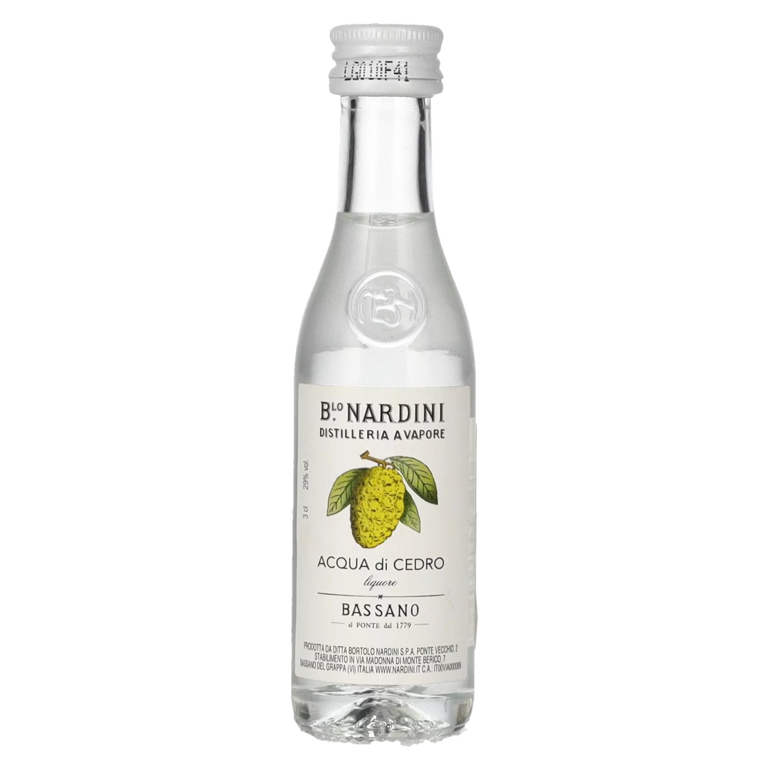 Nardini Acqua di Cedro Liqueur de citron 29% vol. 0,03l