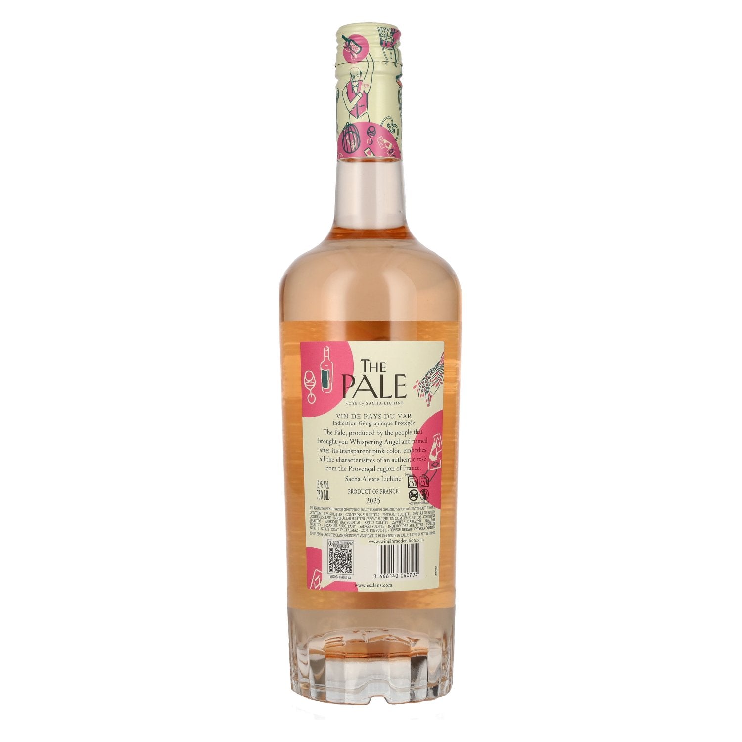 The Pale Rosé van Sacha Lichine 2025 13% Vol. 0,75l