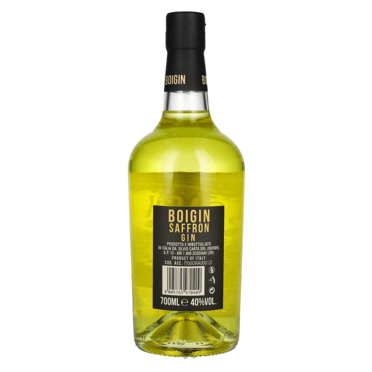 Silvio Carta Boigin Saffron Gin 40% vol. 0,7 l