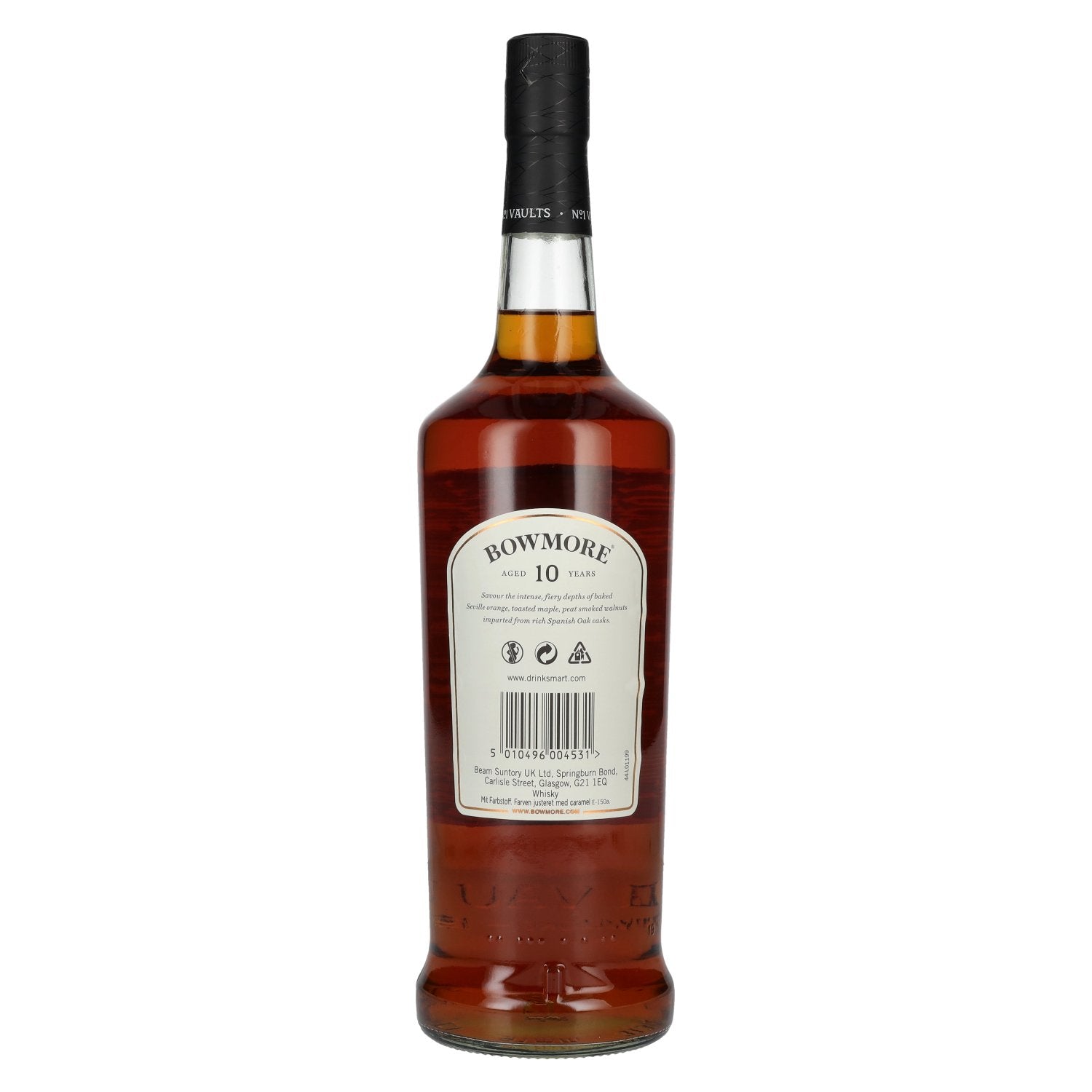 Bowmore 10 Years Old DARK & INTENSE Travel Exclusive 40% Vol. 1l