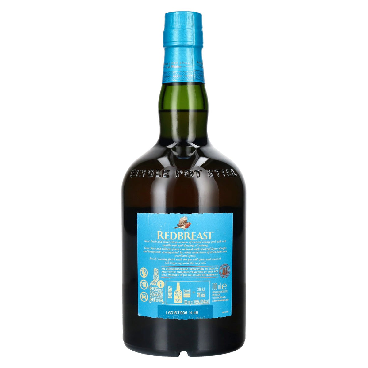 Redbreast IBERIAN SERIES Single Pot Still Irish Whiskey MOSCATEL WINE CASK 46% Vol. 0,7l