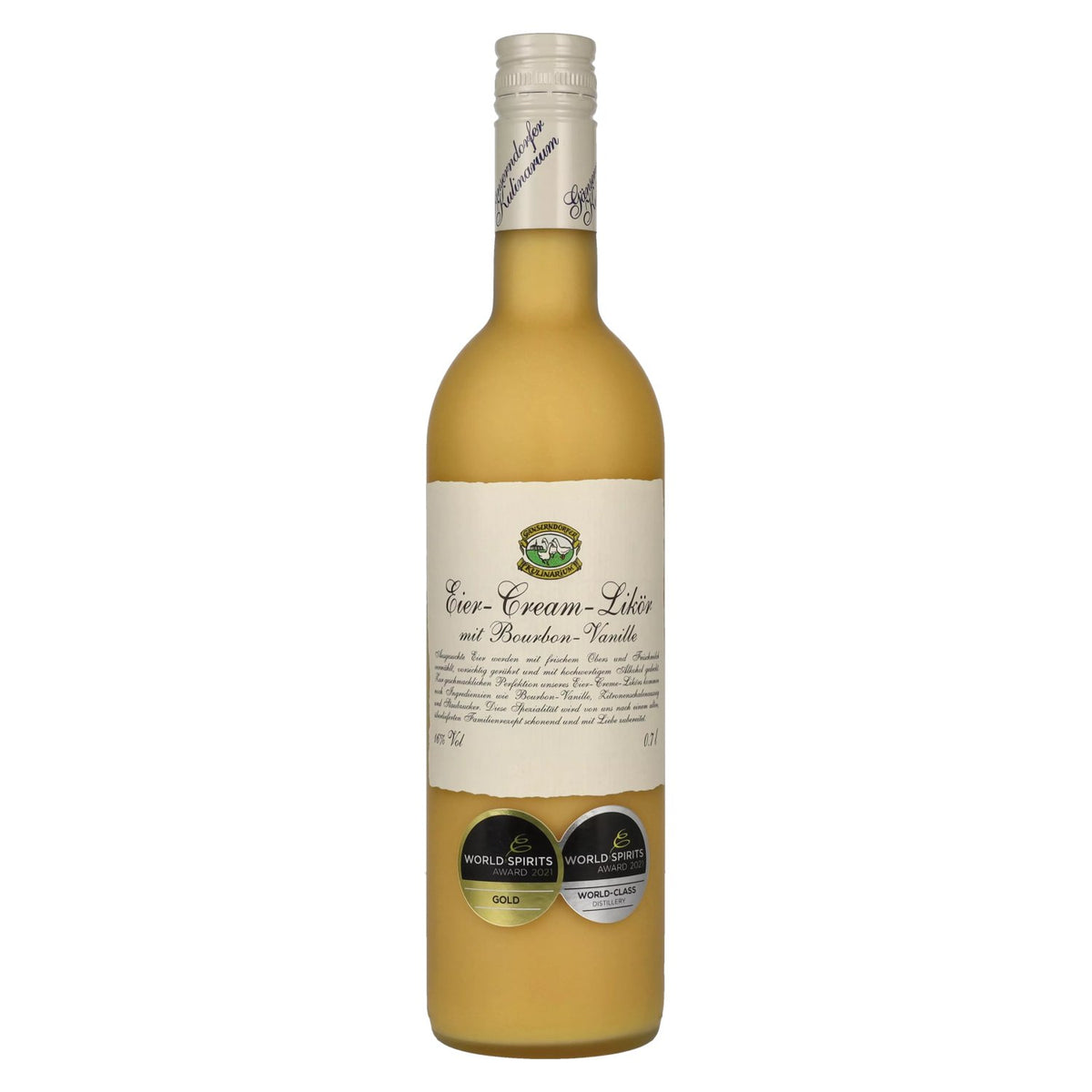 Gänserndorfer Kulinarium Eier-Cream-Likör mit Bourbon-Vanille 16% Vol. 0,7l