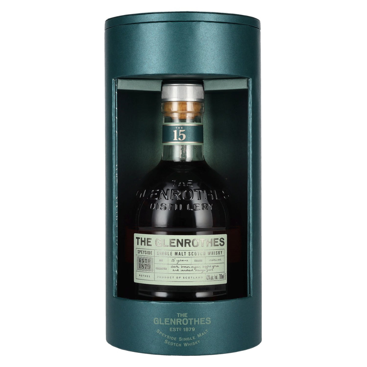 The Glenrothes The 15 Speyside Single Malt 43% vol. 0,7 l in geschenkverpakking